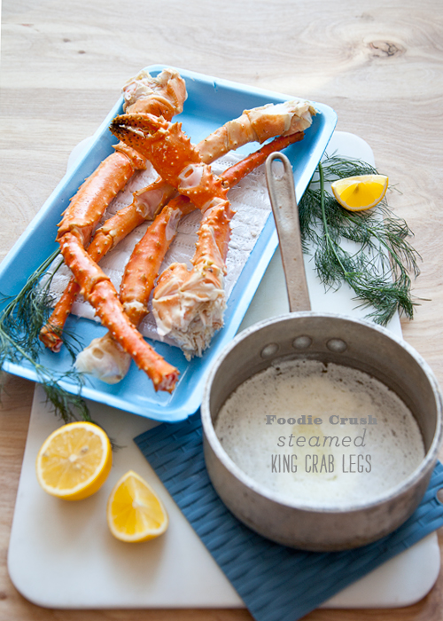 The Simplest Steamed Alaskan King Crab Legs - foodiecrush