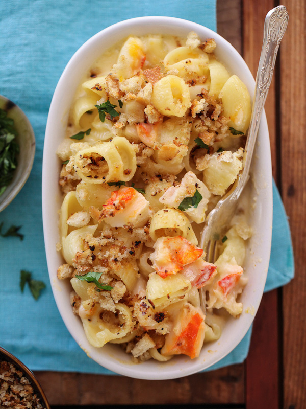 Baked Lobster Mac and Cheese Recipe - foodiecrush