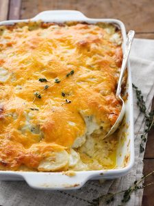 Cheesy Scalloped Potatoes Recipe (The BEST!) - foodiecrush