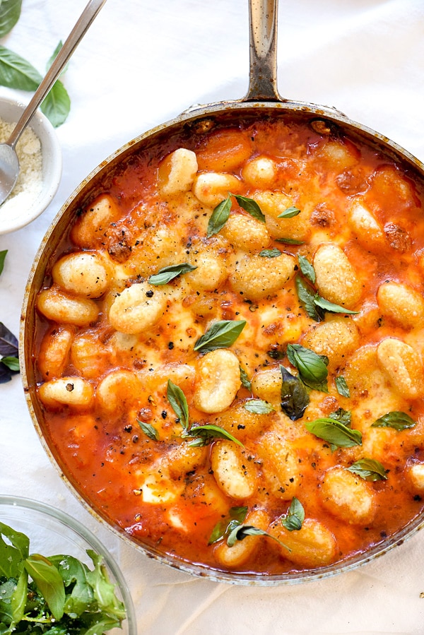 Gnocchi with Pomodoro Sauce (Easy & Flavorful!)