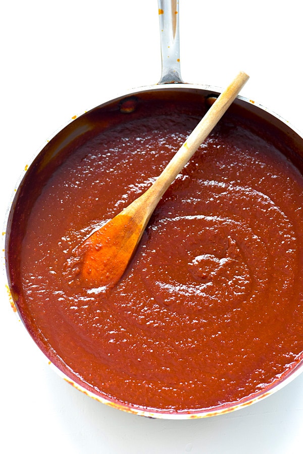 authentic basic red enchilada sauce
