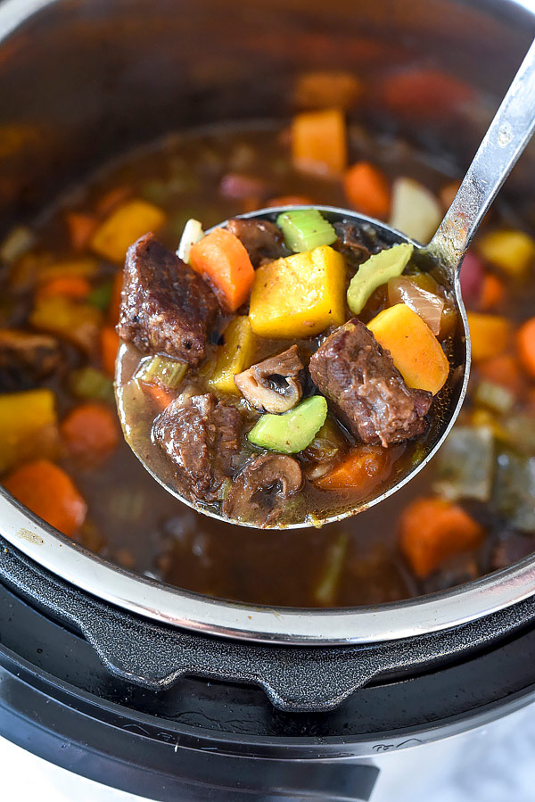 Beef Stew with Butternut Squash (Instant Pot, Slow Cooker ...