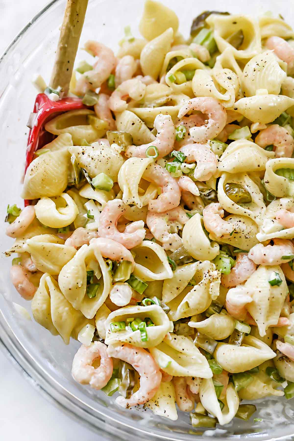 shrimp macaroni salad recipe easy
