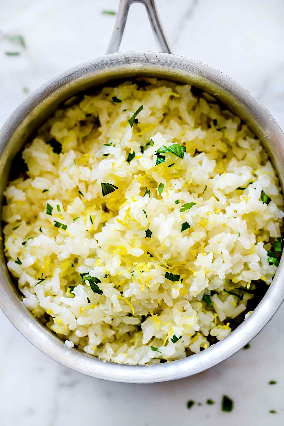 Easy Lemon Rice Recipe - foodiecrush