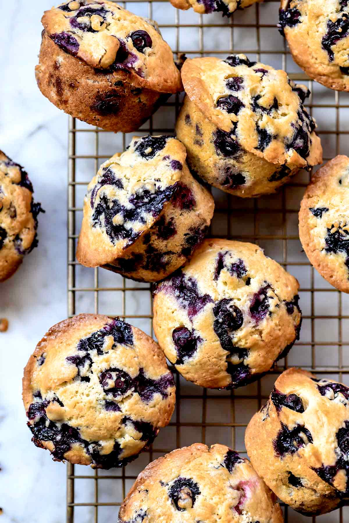 Homemade Blueberry Muffins (From Scratch!) - foodiecrush .com