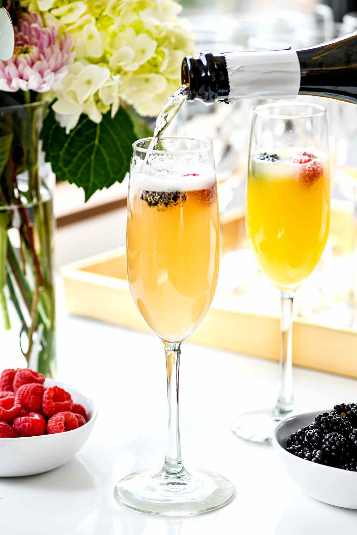 How To Set Up A DIY Mimosa Bar - Cook Nourish Bliss