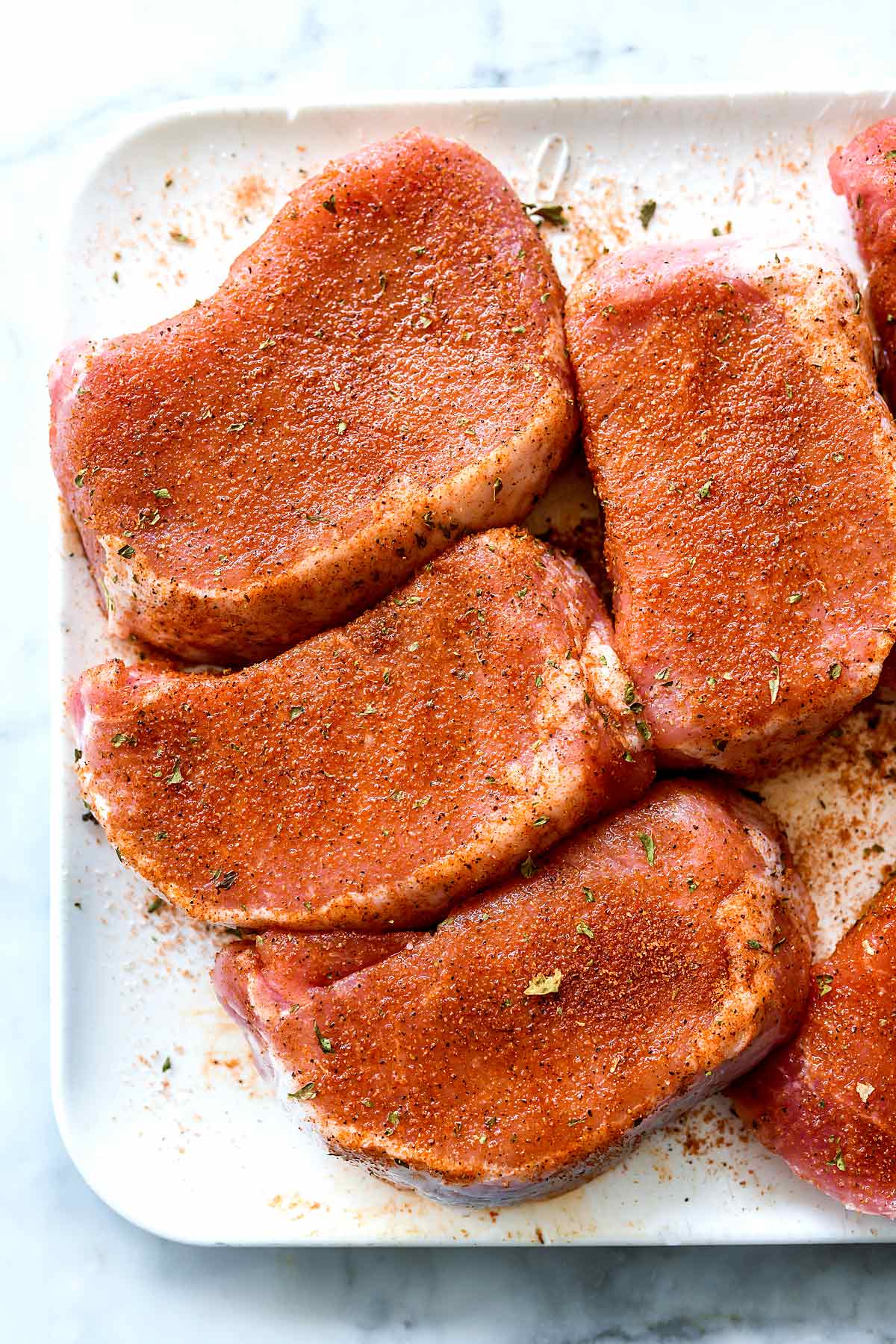 The Best Juicy Grilled Pork Chops - foodiecrush .com