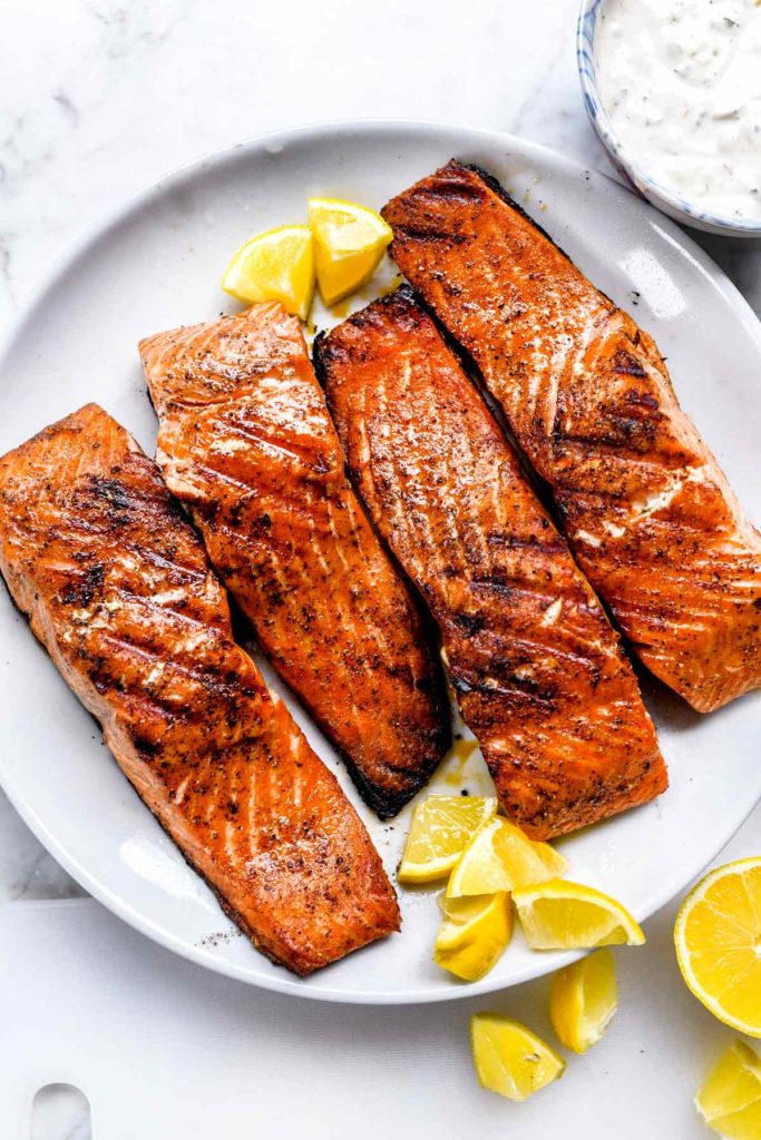 How to Make THE BEST Grilled Salmon - foodiecrush .com