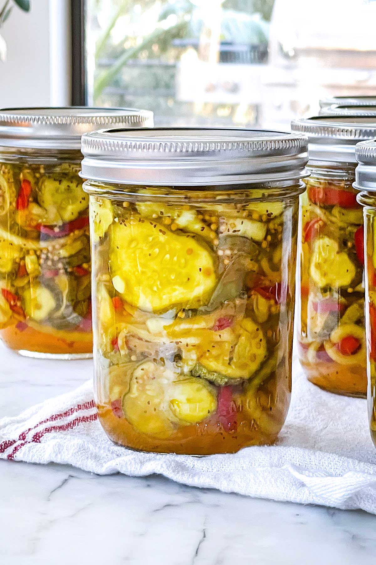 Zesty Bread and Butter Pickles image