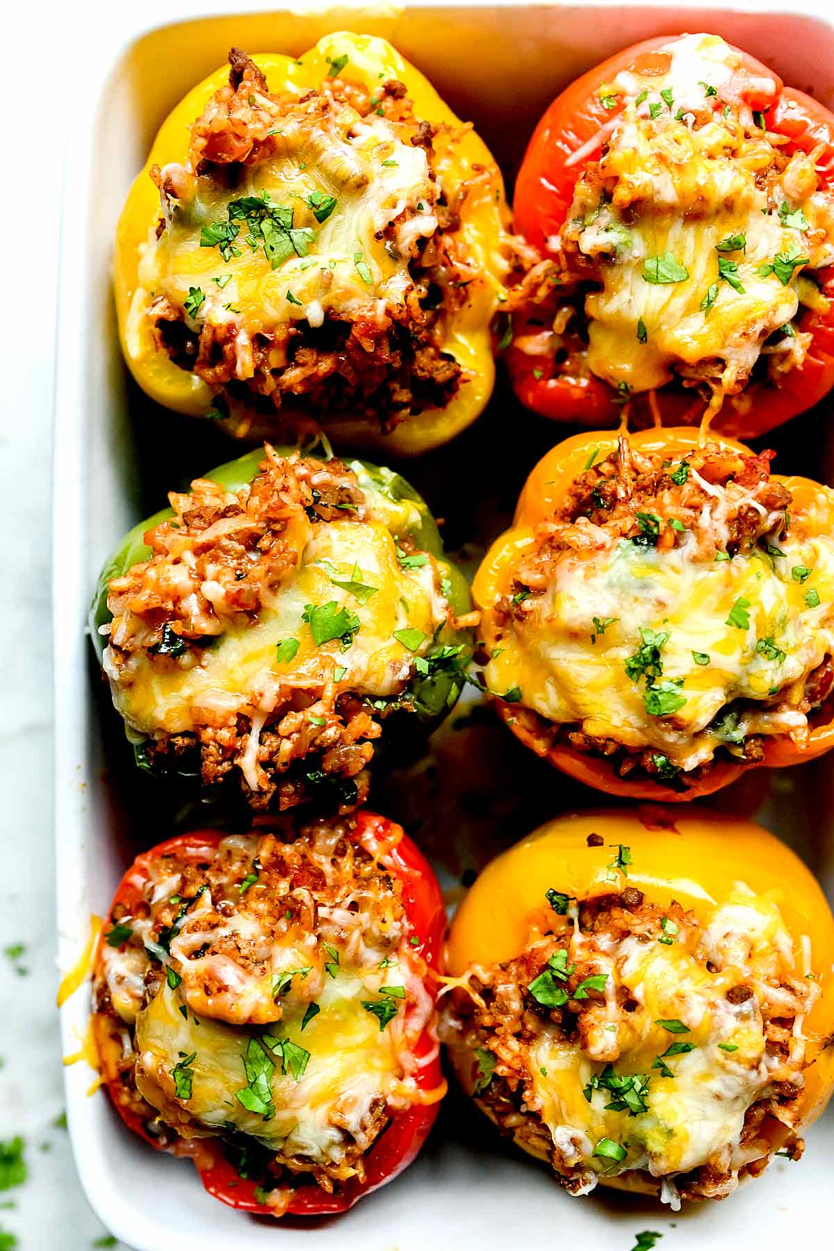 The Best Mexican Stuffed Peppers - foodiecrush .com
