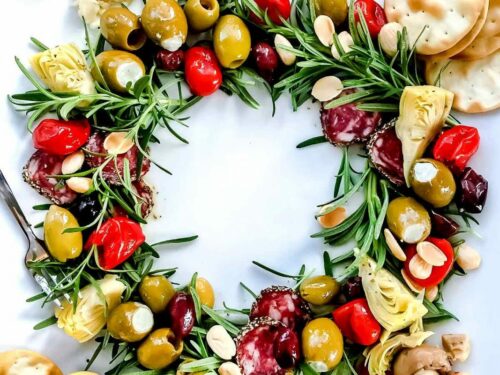 olive wreath appetizer