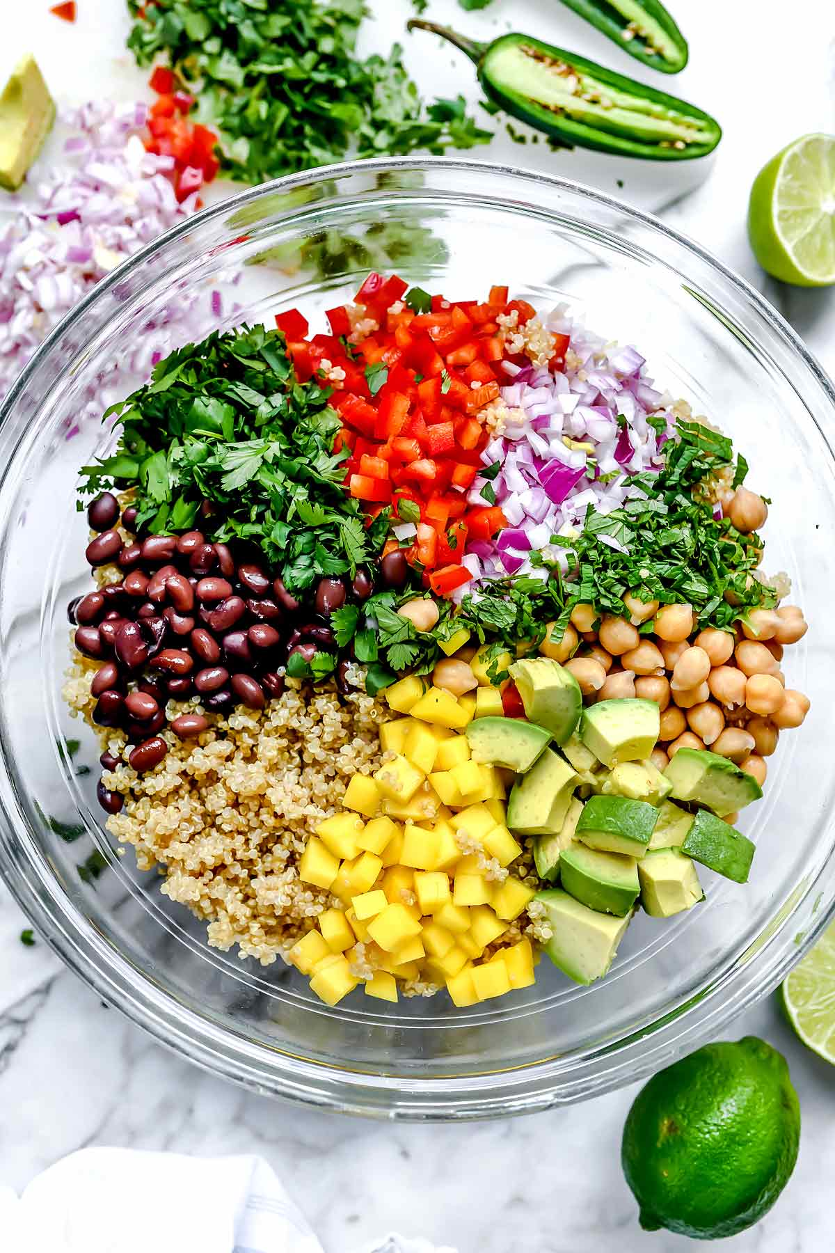 The BEST Healthy Quinoa Salad - foodiecrush.com