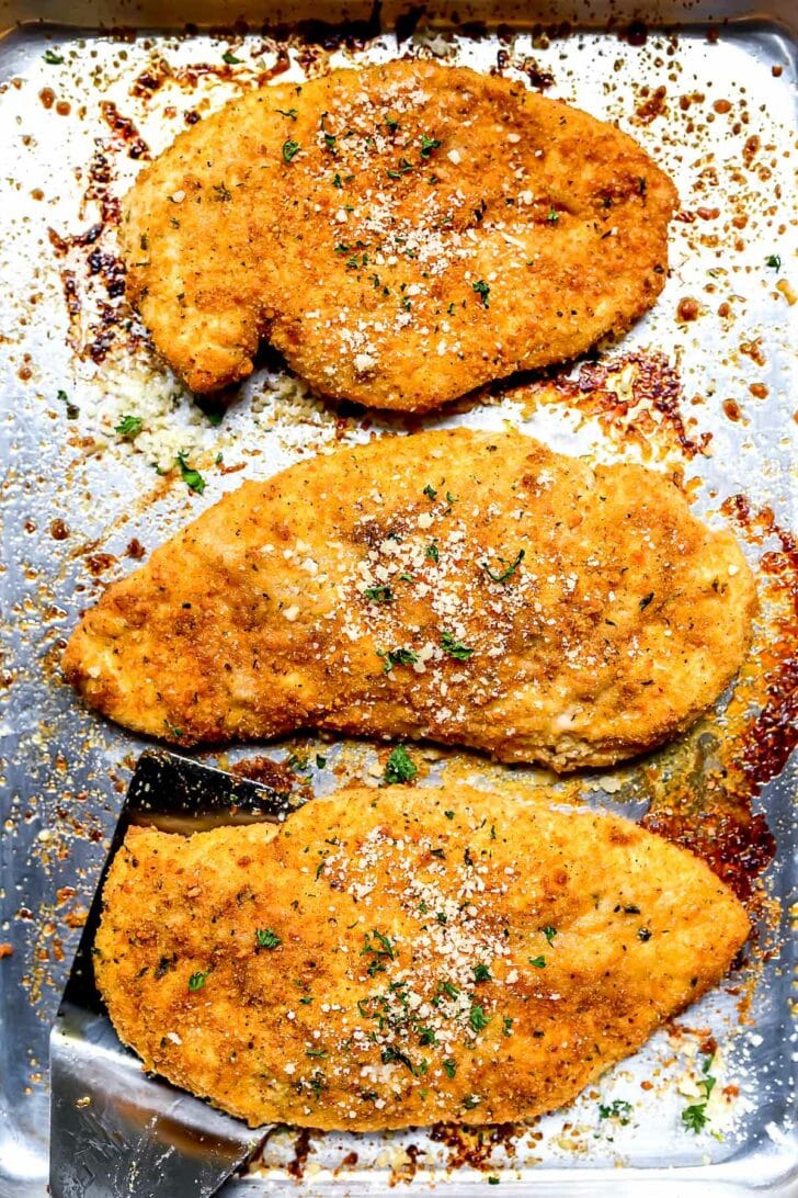 Parmesan Crusted Chicken | foodiecrush.com (30 Minute Meal!)