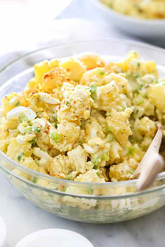 How to Make the BEST Potato Salad | foodiecrush.com