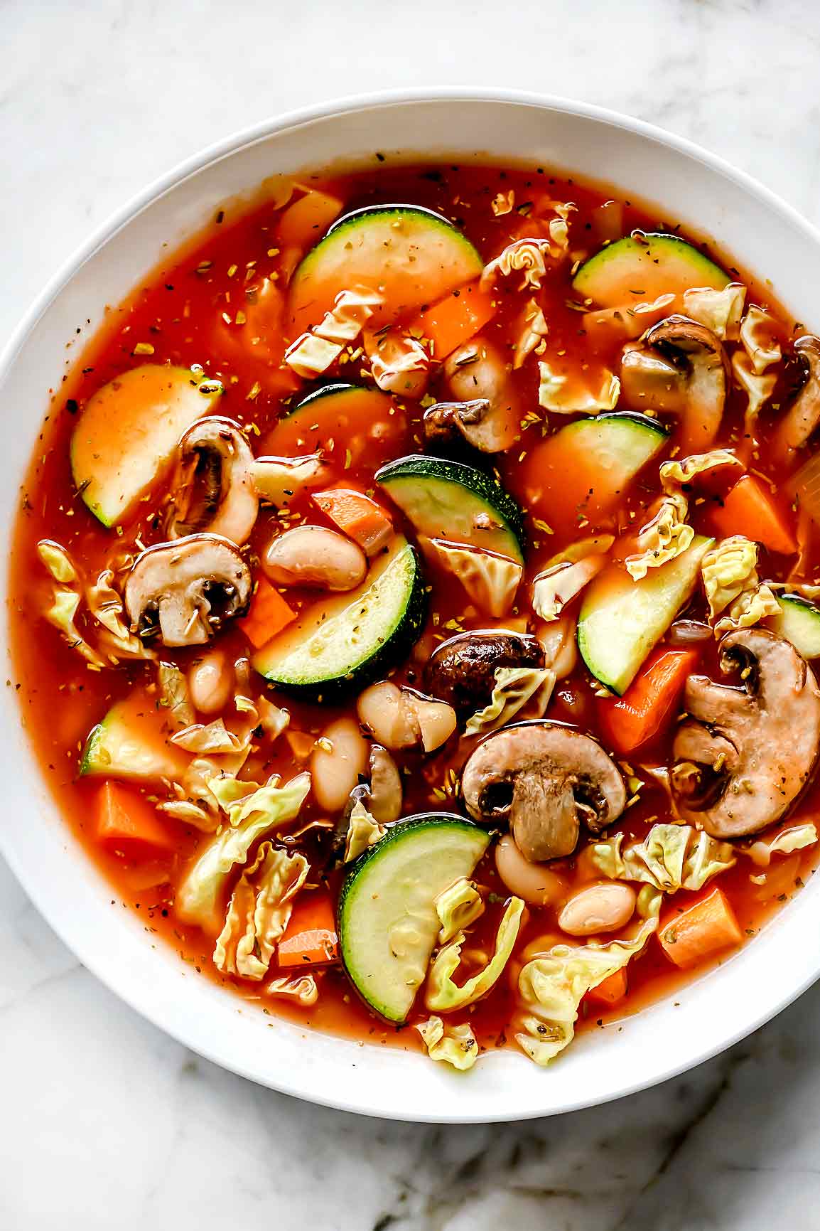 The BEST Weight Loss Cabbage Soup Recipe (7-Day Diet)