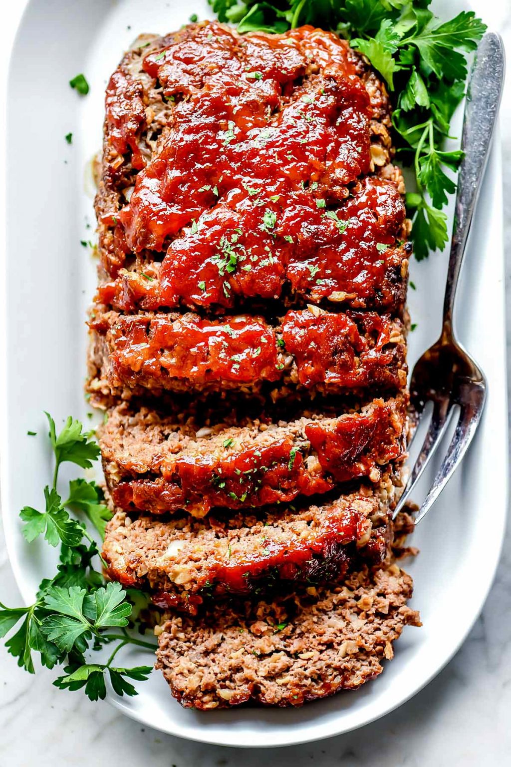 How to Make THE BEST Easy Meatloaf Recipe | foodiecrush.com