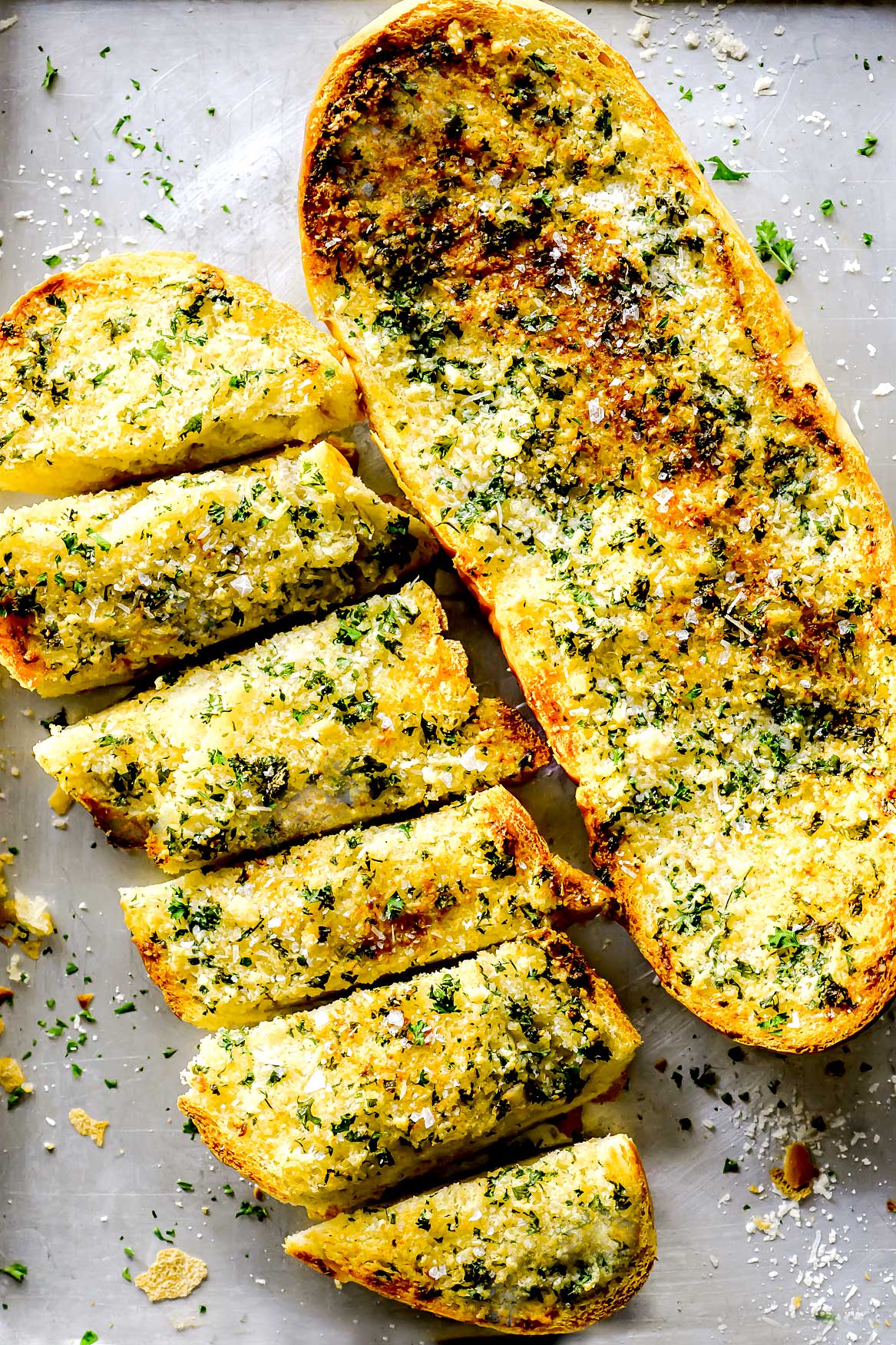 The BEST Garlic Bread | foodiecrush.com