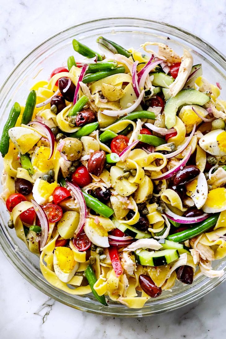 Nicoise Pasta Salad | foodiecrush.com