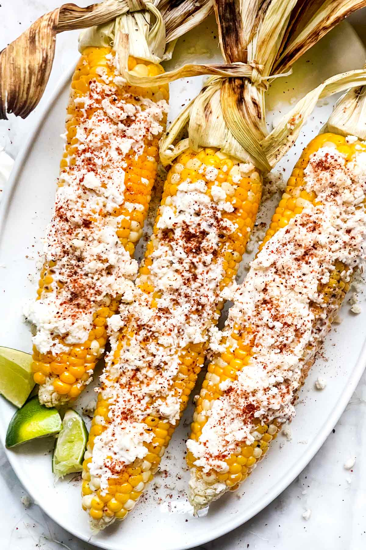 Elotes (Grilled Mexican Street Corn) • Craving Some Creativity