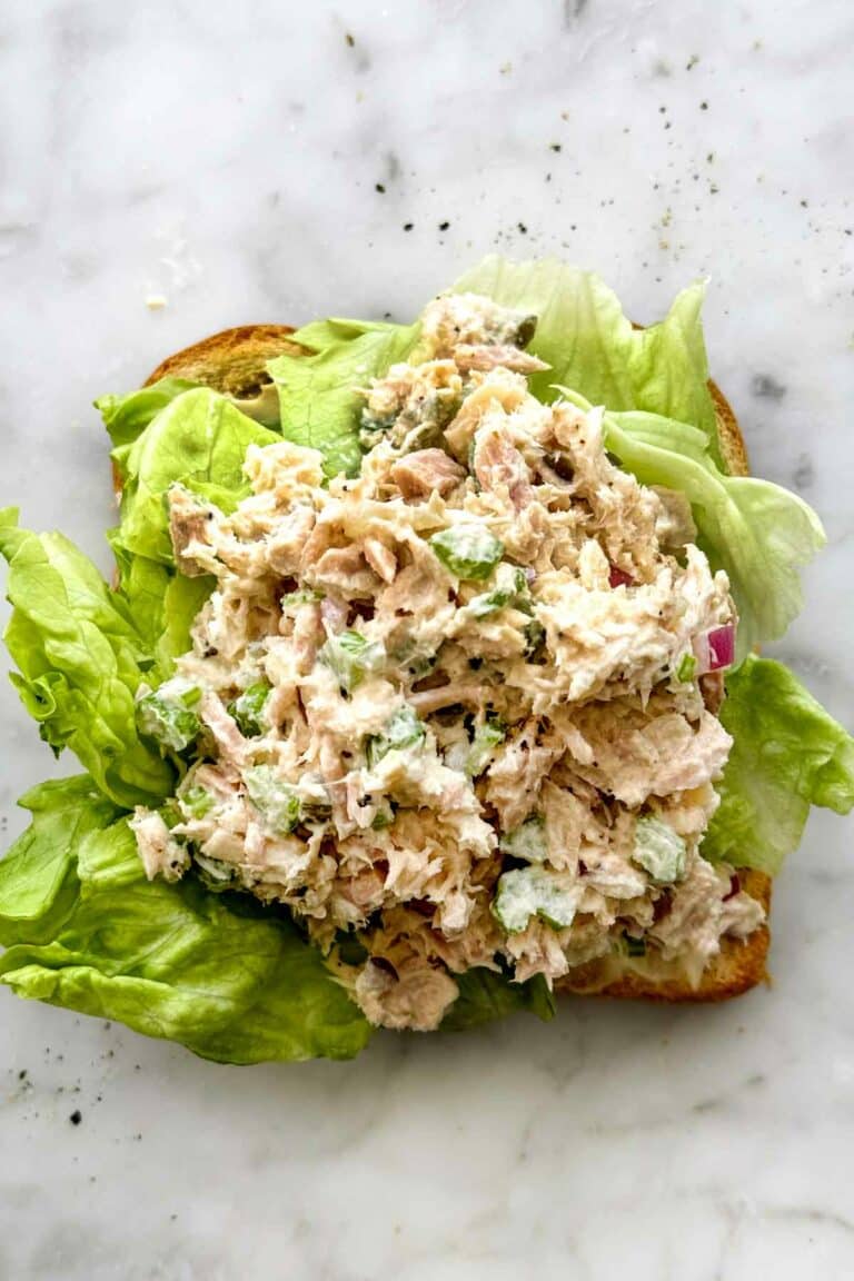Classic Tuna Salad Recipe | foodiecrush.com